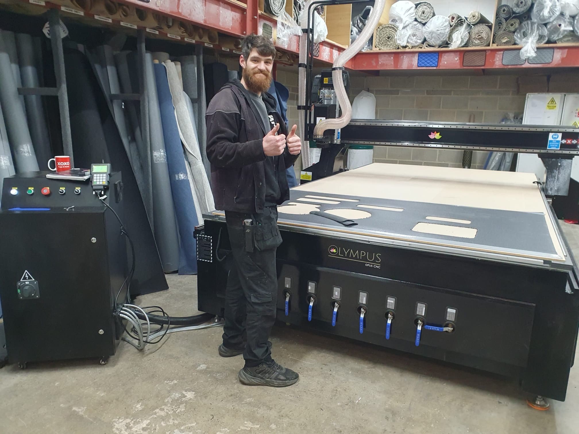 Olympus CNC Router Installation in Bradford