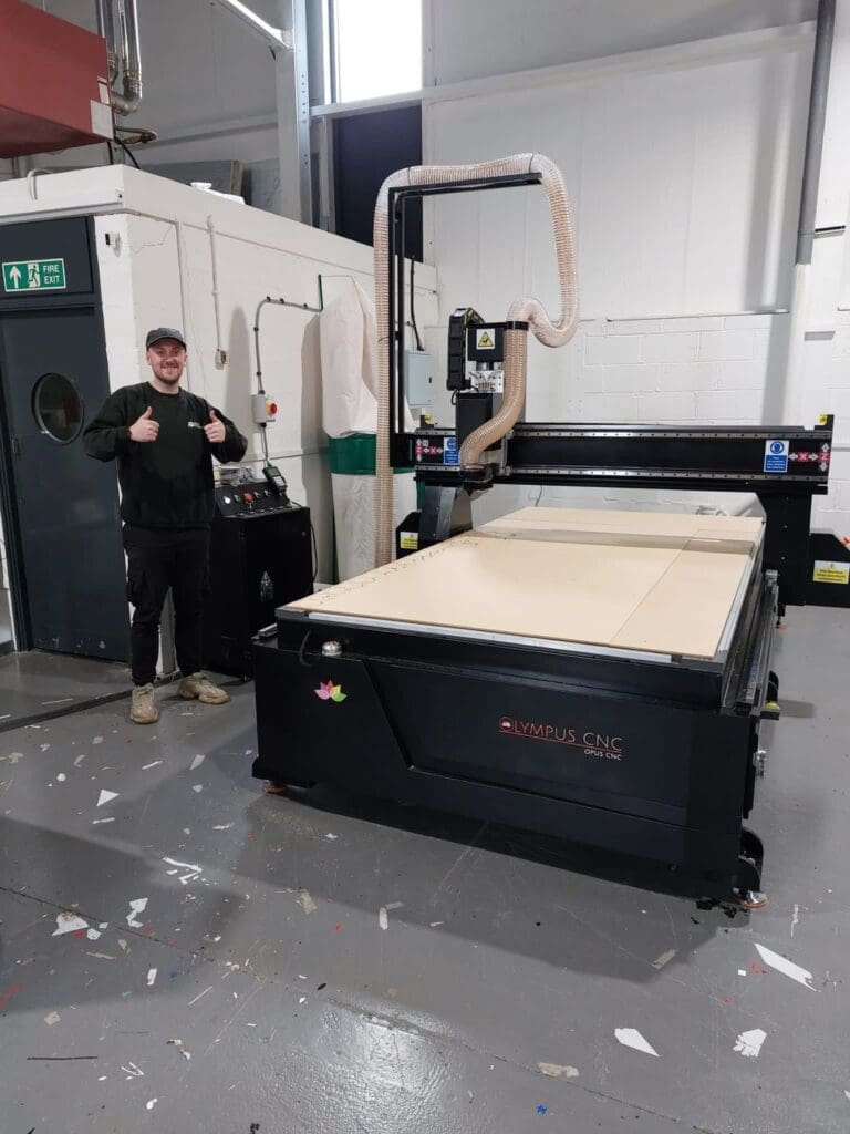 Olympus CNC Router Installation in Gateshead