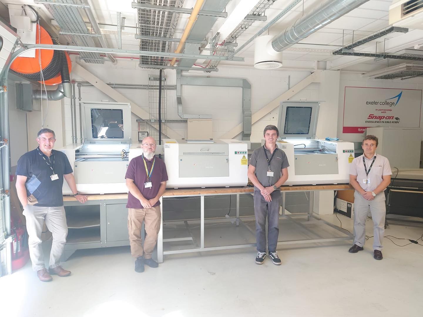 Oculus Laser Cutter Installation in Exeter