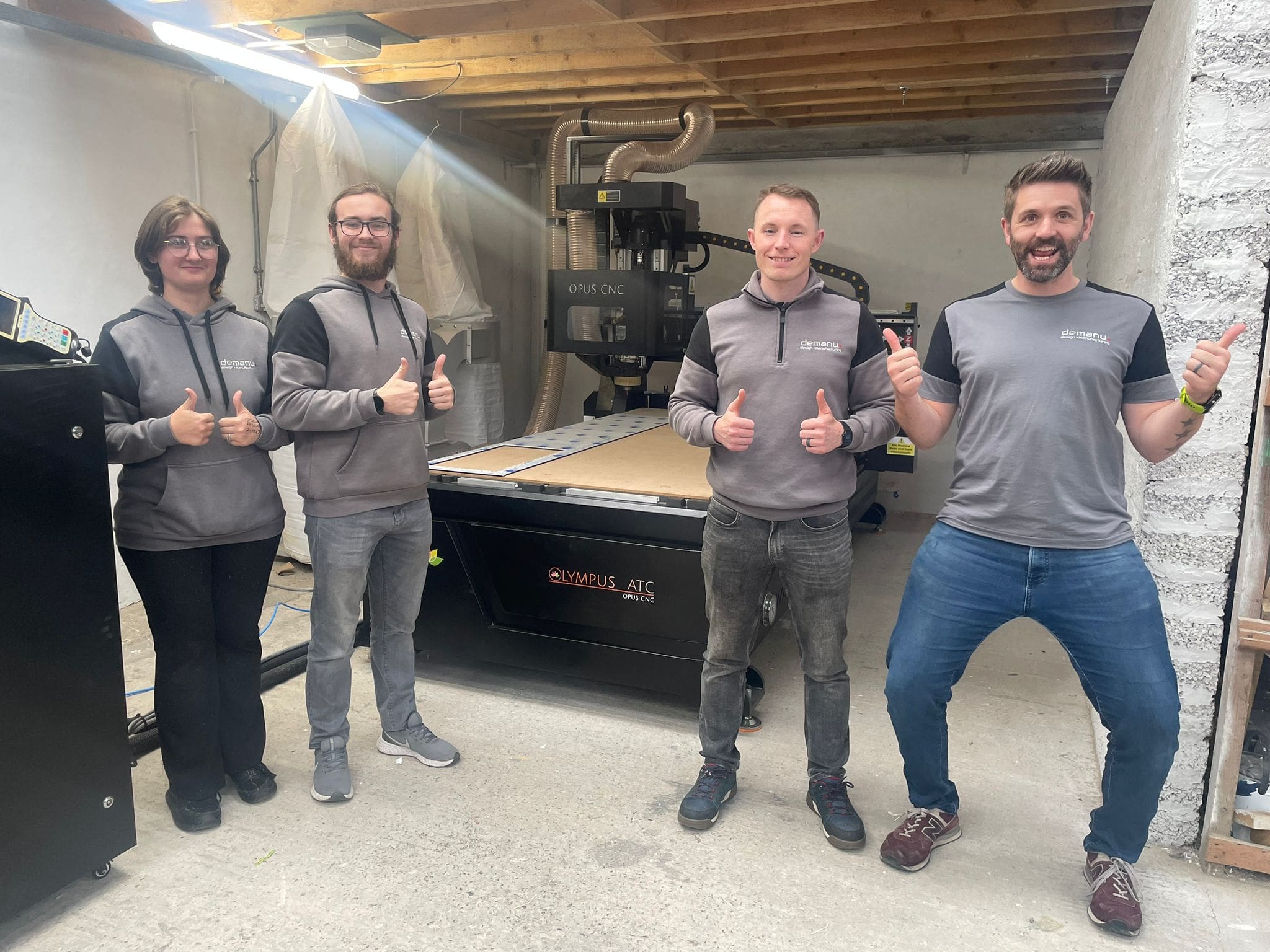 Olympus ATC CNC Router Installation in Northern Ireland