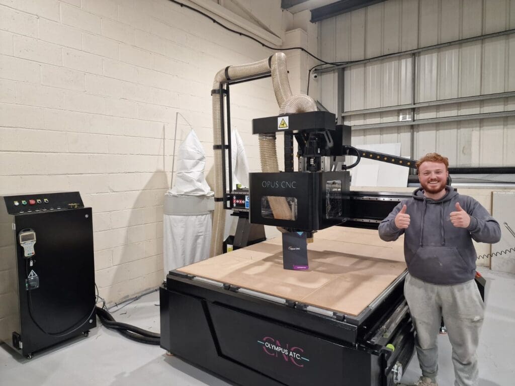 Olympus ATC CNC router Installation in Glasgow