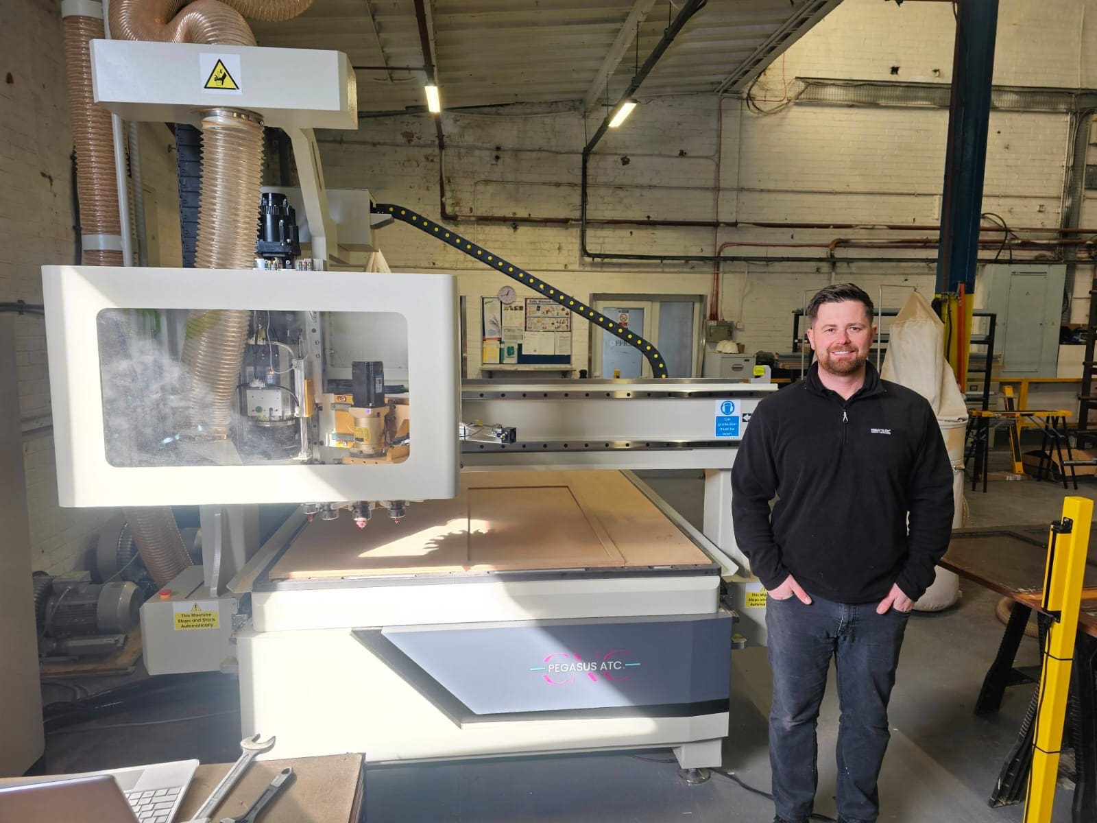 Pegasus ATC CNC router Installation in Durham
