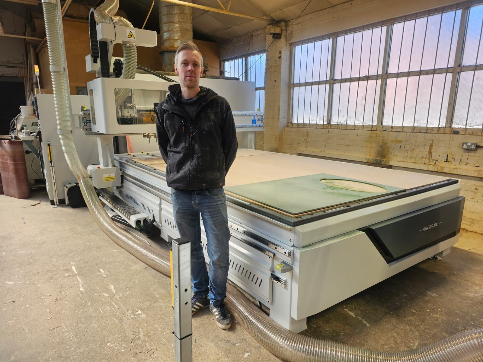 Pegasus ATC CNC router installed in Leeds