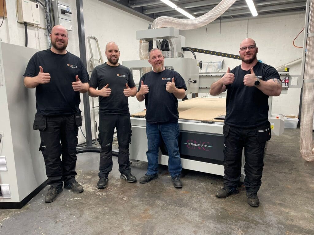 Pegasus ATC CNC router Installation in Aberdeen