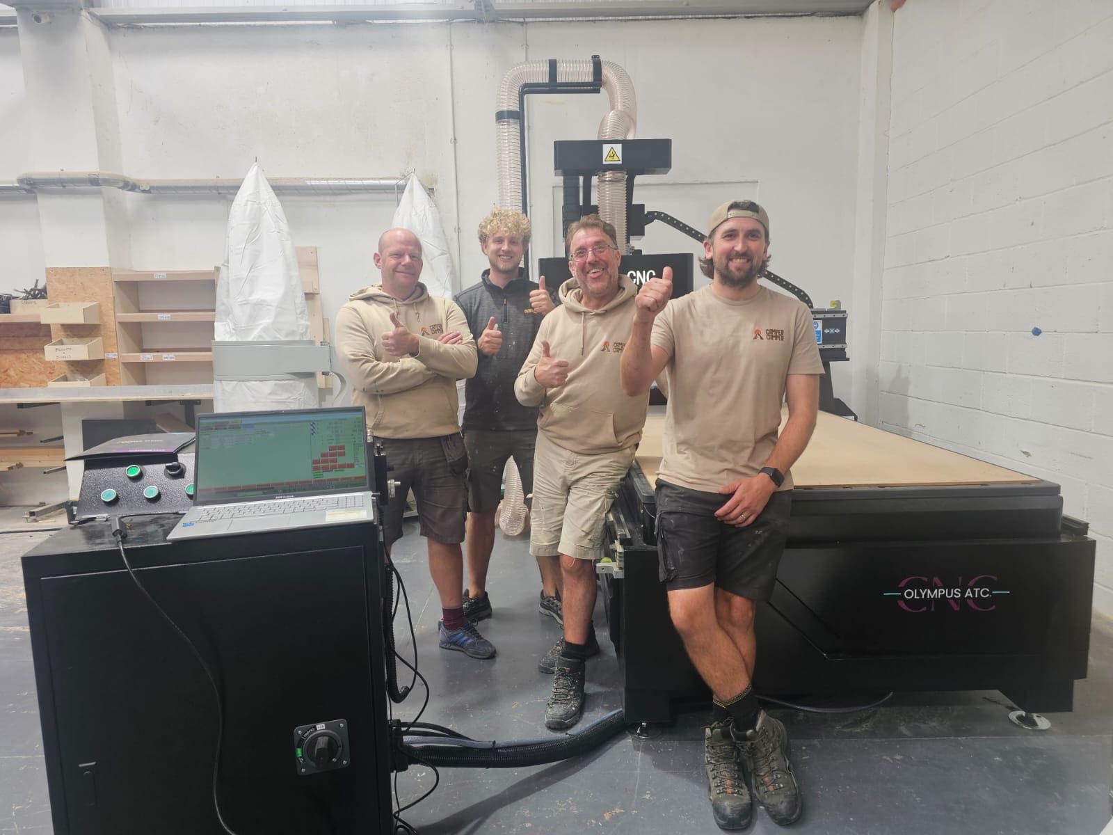 Olympus 1325 ATC CNC Router Installation in Liverpool