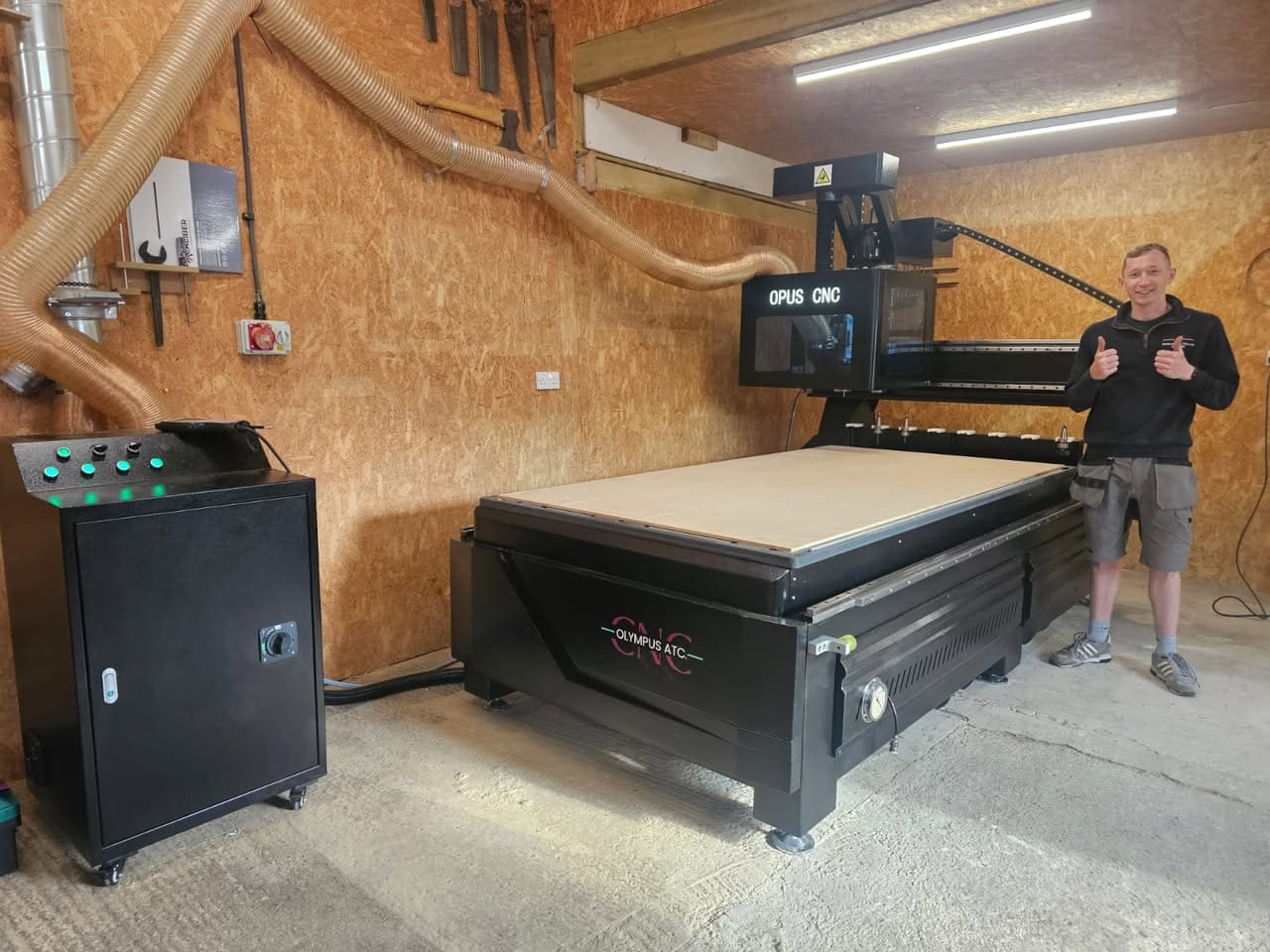 Olympus ATC CNC Router Installation in Axminster