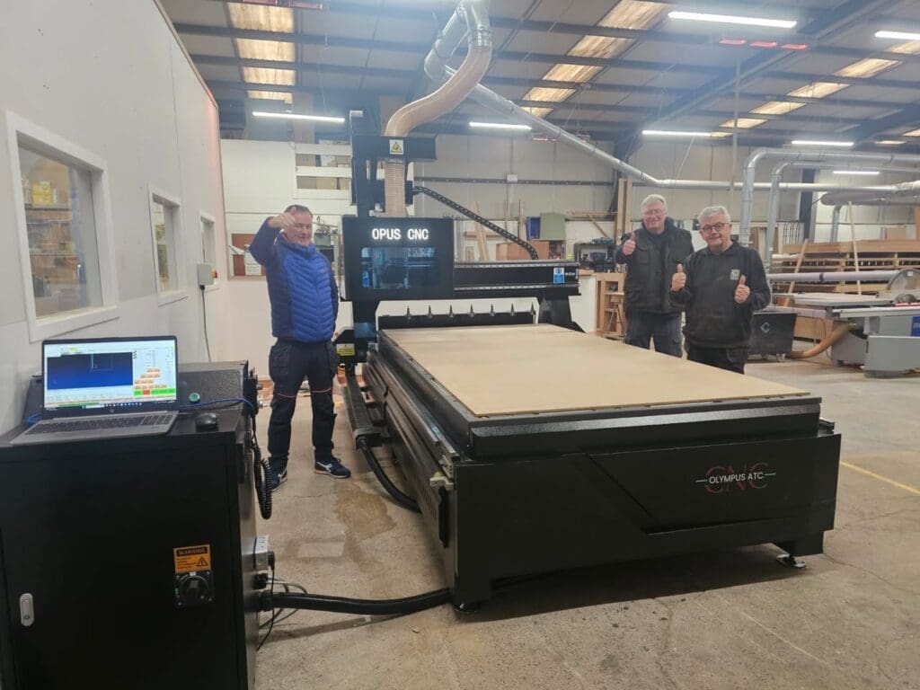 Olympus ATC CNC Router Installation in Dundee