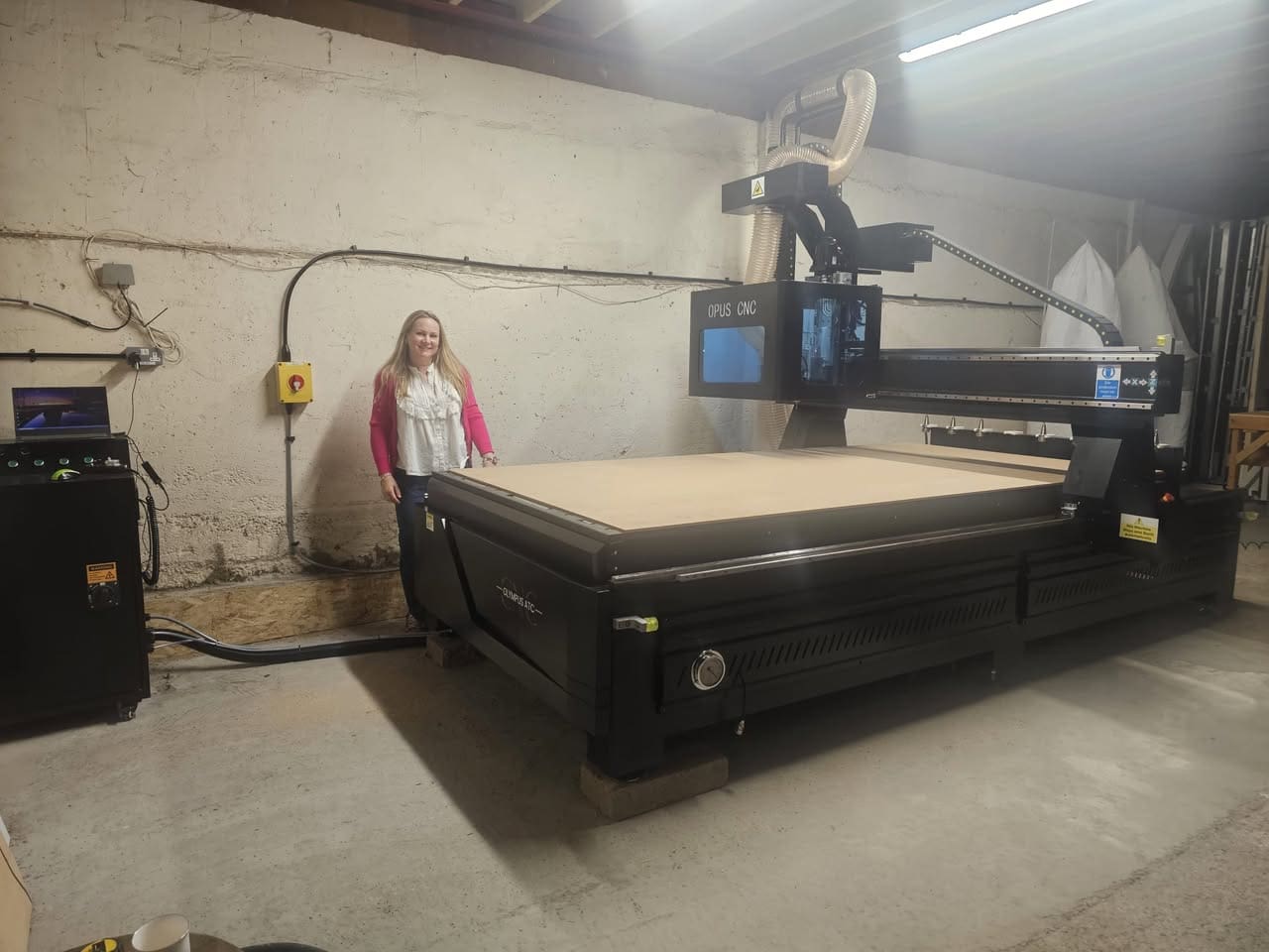 Olympus ATC CNC Router Installation in Gloucestershire