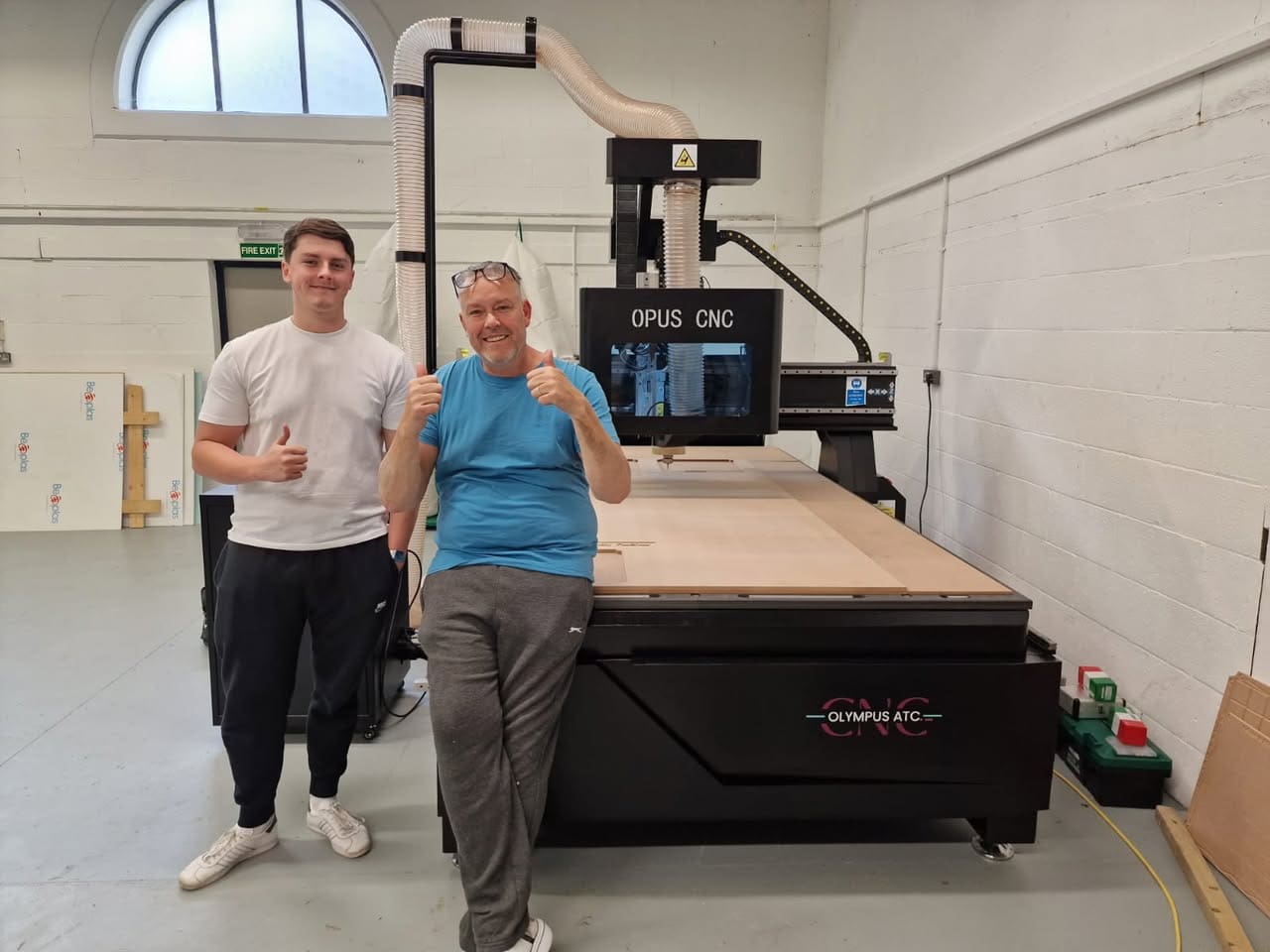 Olympus ATC CNC Router Installation in Hull