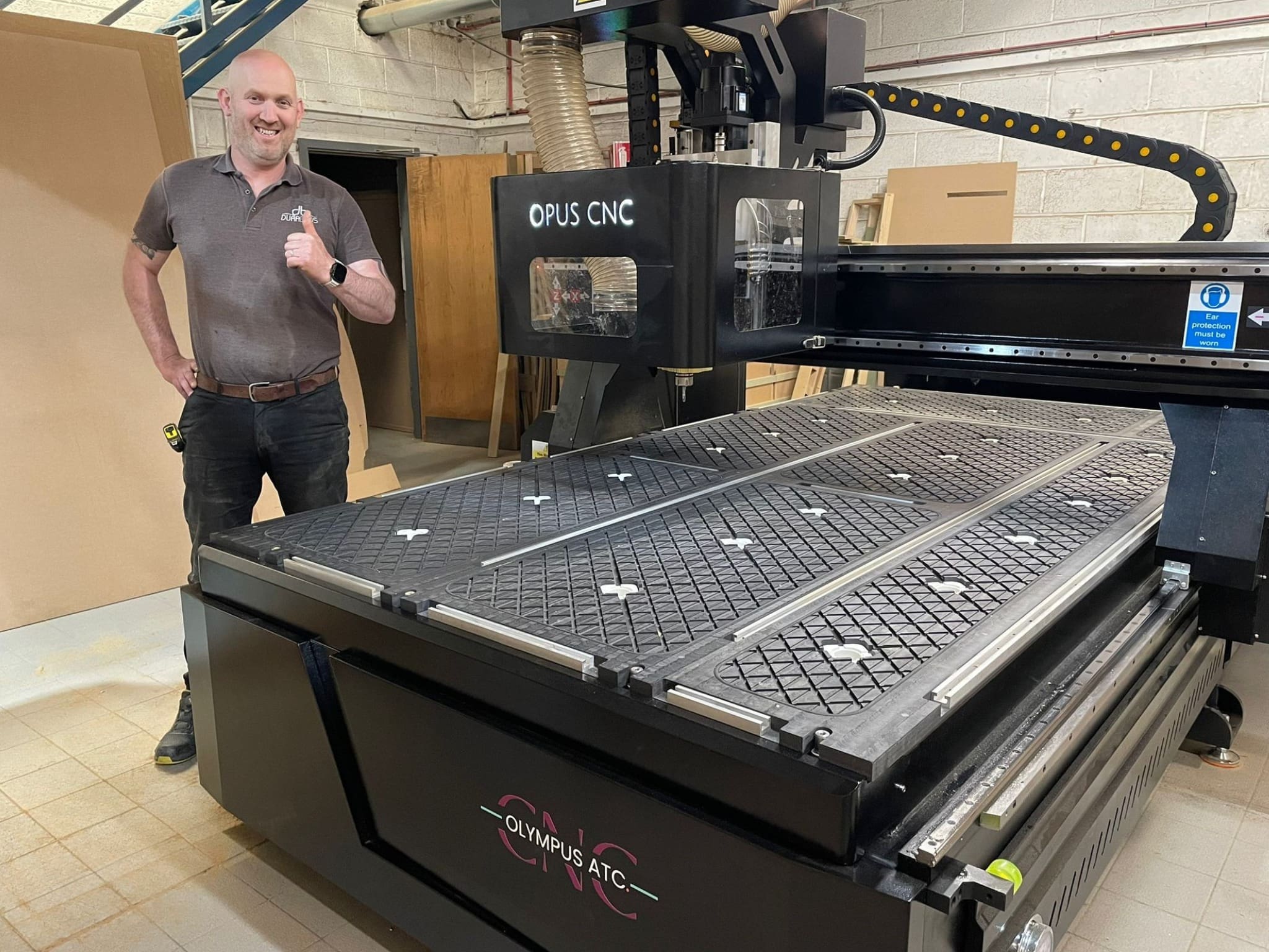 Olympus ATC CNC Router Installation in Ireland