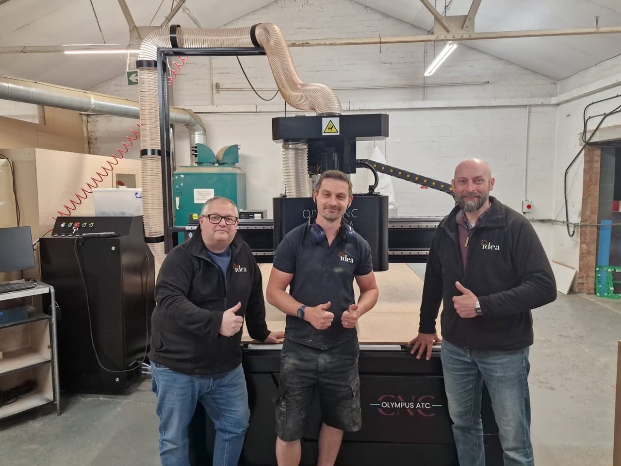 Olympus ATC CNC Router Installation in Leicester
