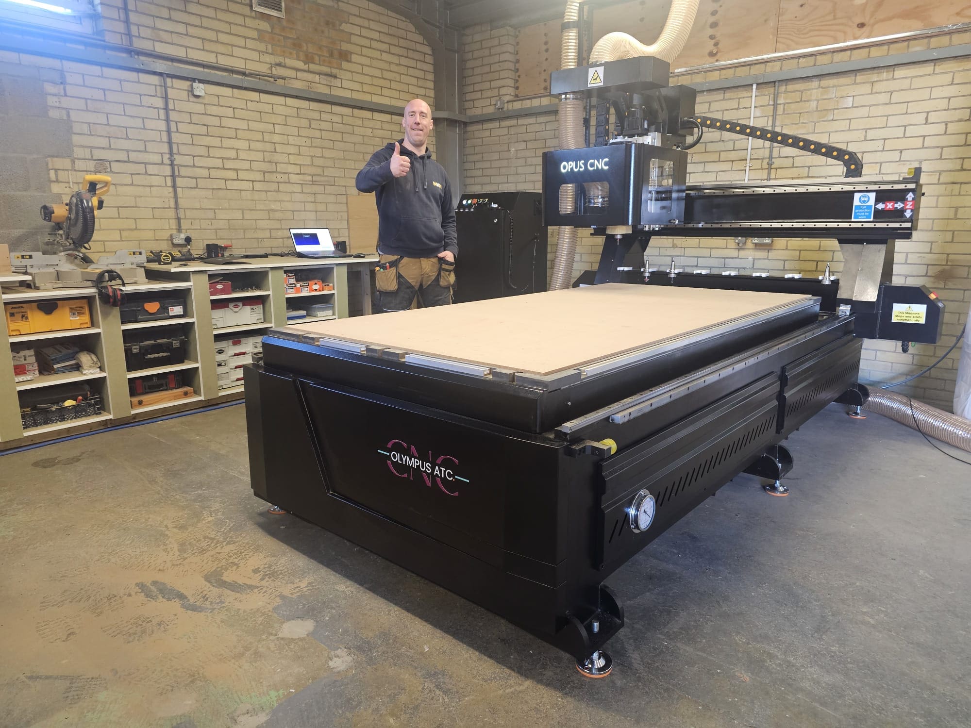 Olympus ATC CNC Router Installation in Skegness