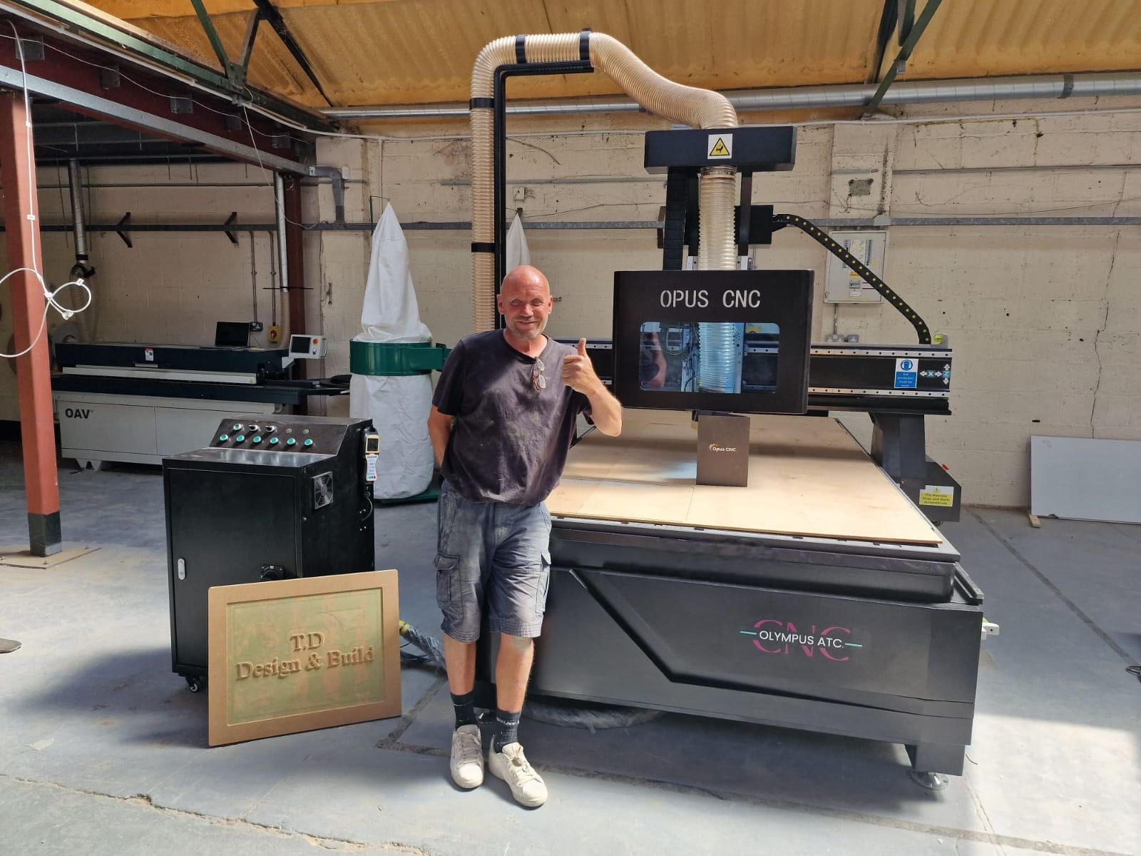 Olympus ATC CNC Router Installation in Stockport
