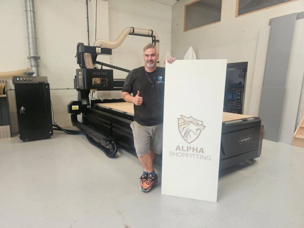 Olympus ATC CNC Router Installation in Worcestershire