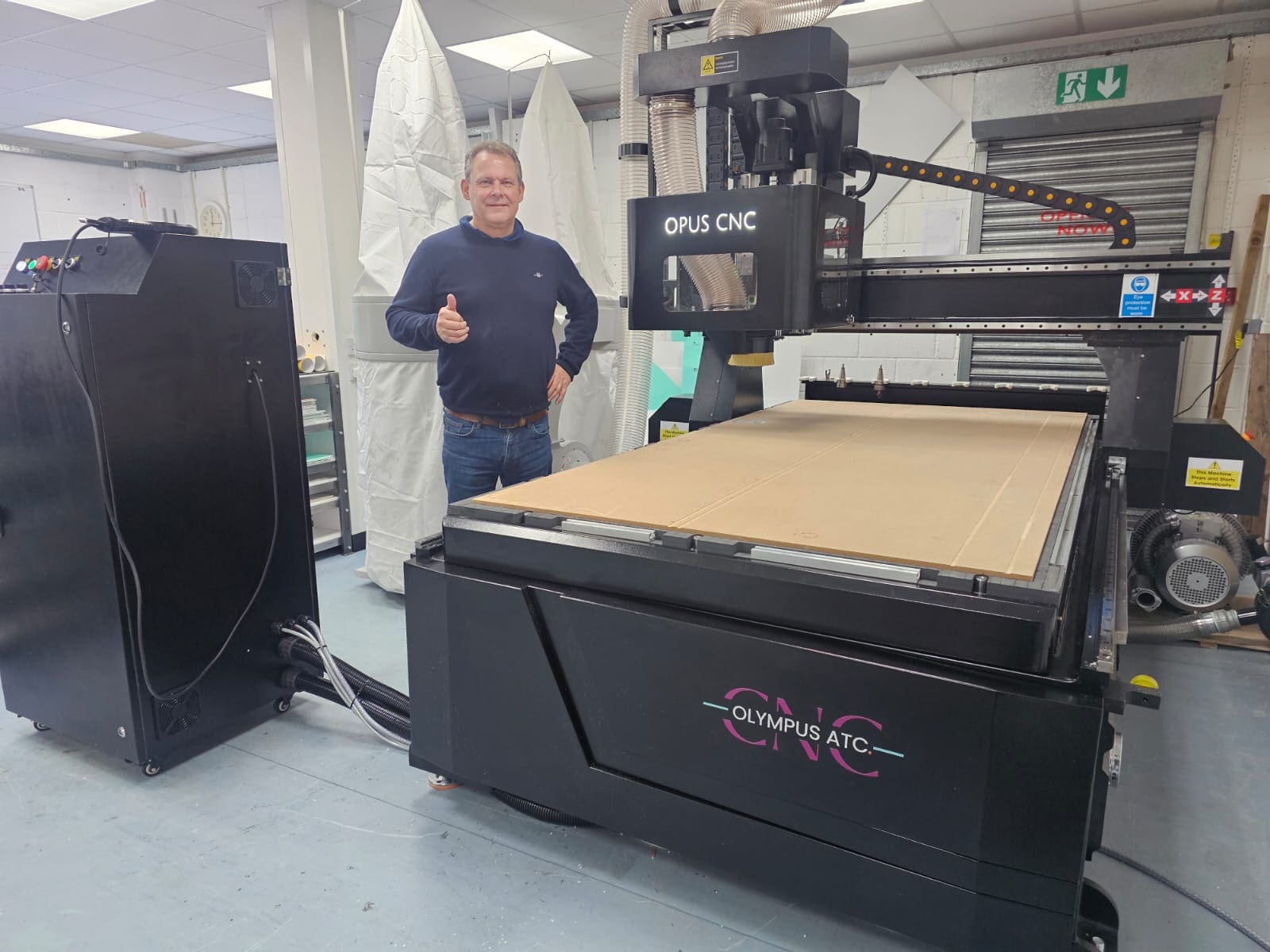 Olympus ATC CNC Router Installation in Cheltenham
