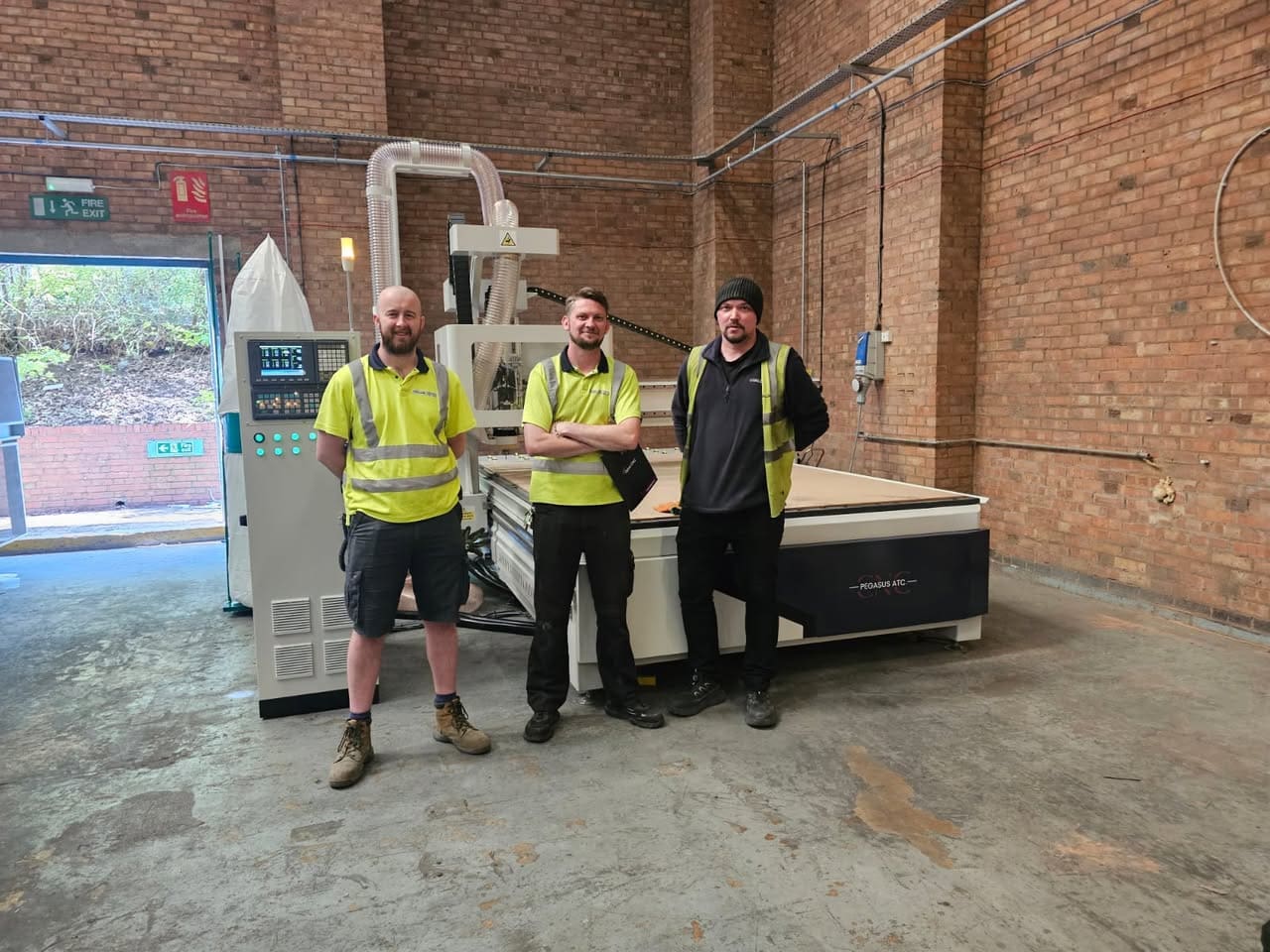 Pegasus ATC CNC Router Installation in Birmingham