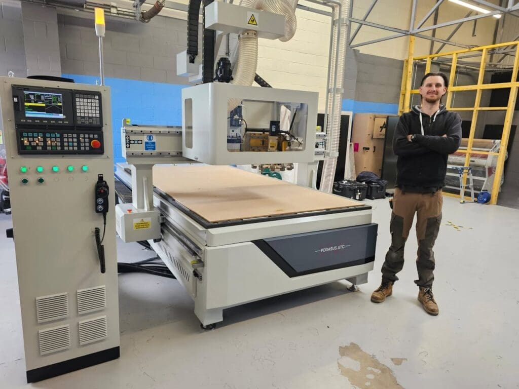 Pegasus ATC CNC Router Installation in Haltwhistle