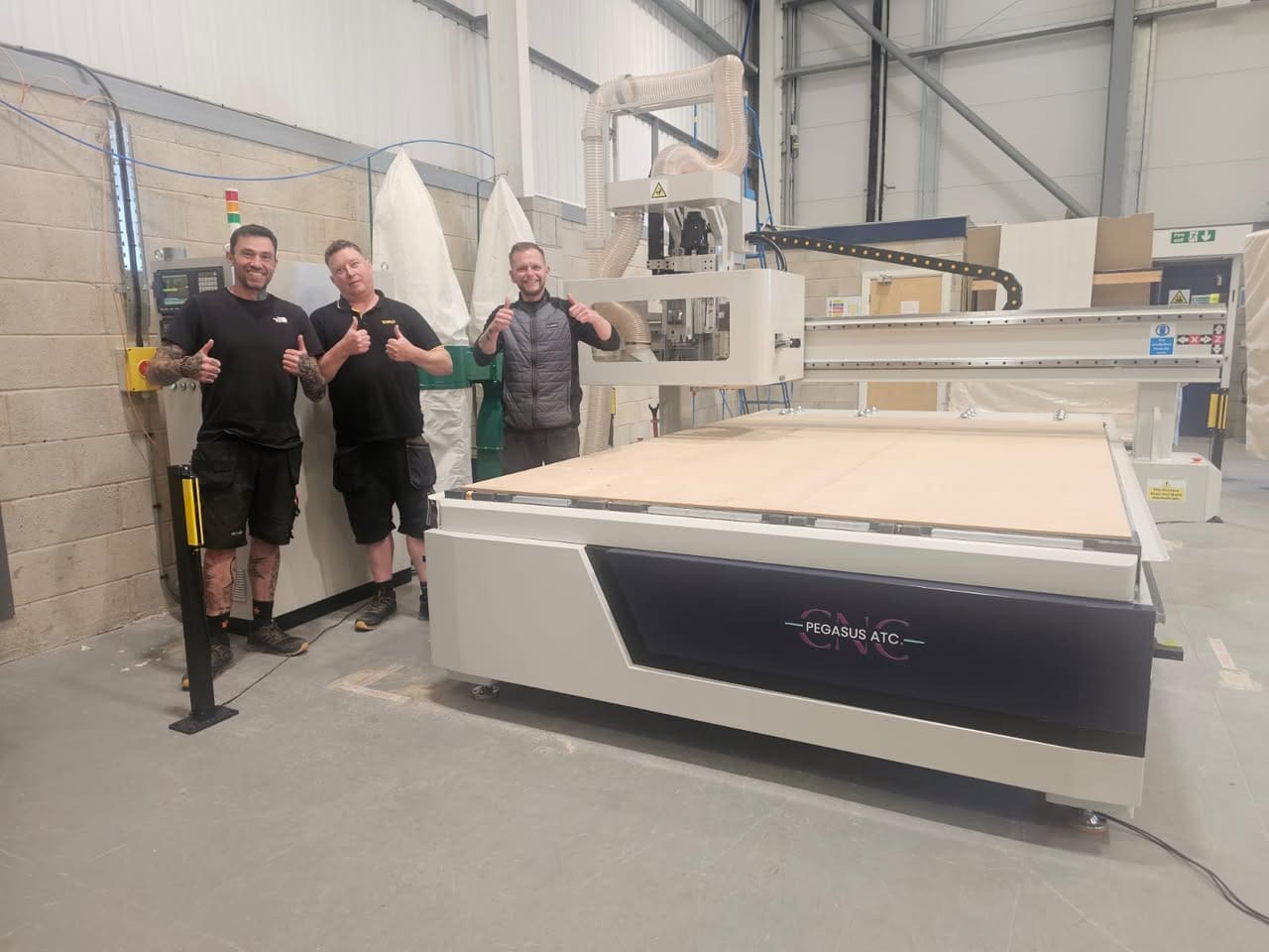 Pegasus ATC CNC Router Installation in Stockport