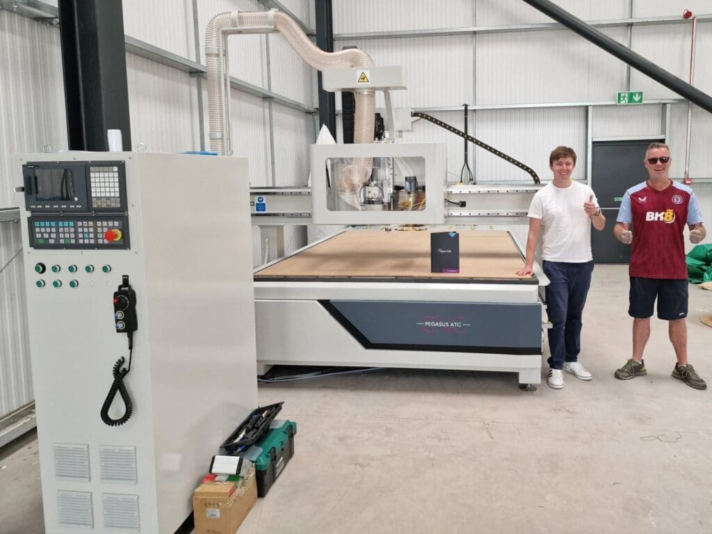 Pegasus ATC CNC Router Installation in Telford