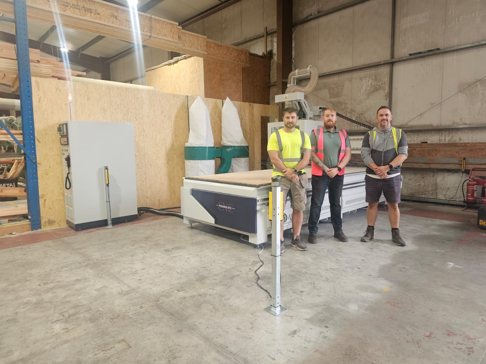 Pegasus ATC CNC Router Installation in Swansea