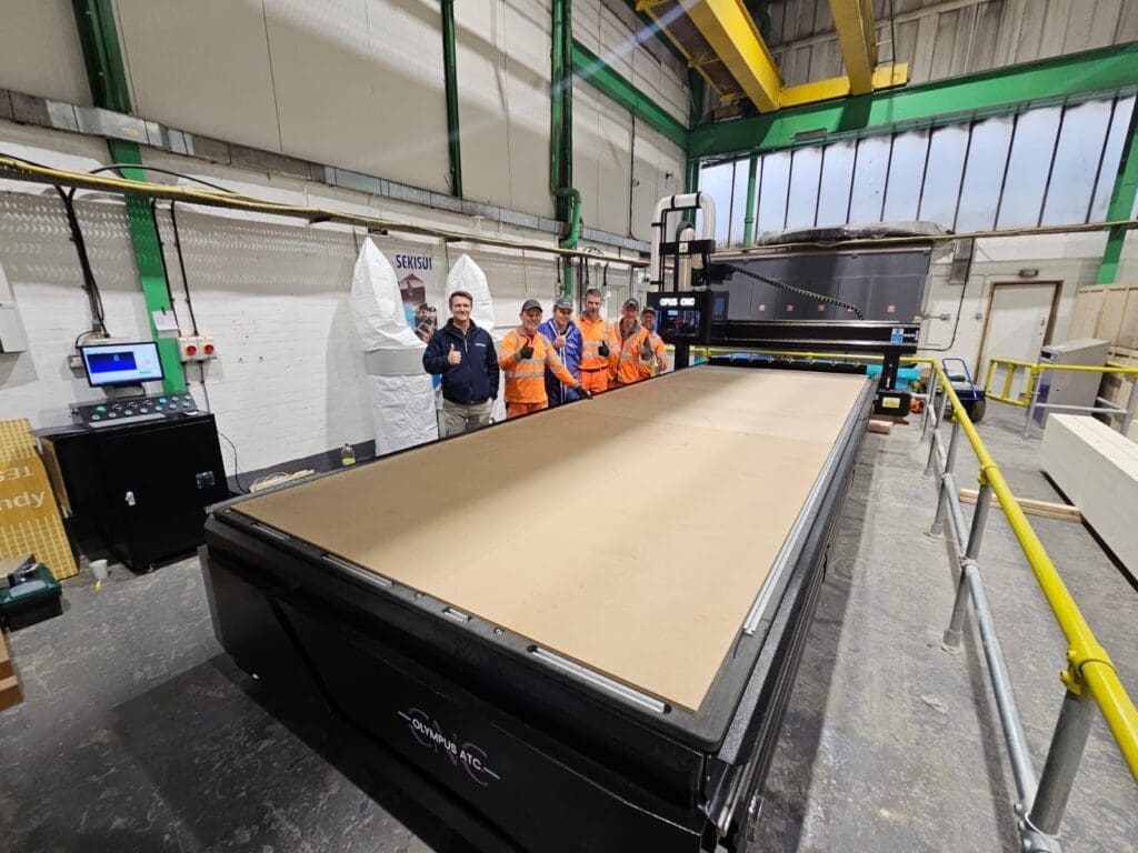 Olympus ATC CNC Router Installation in Stockton