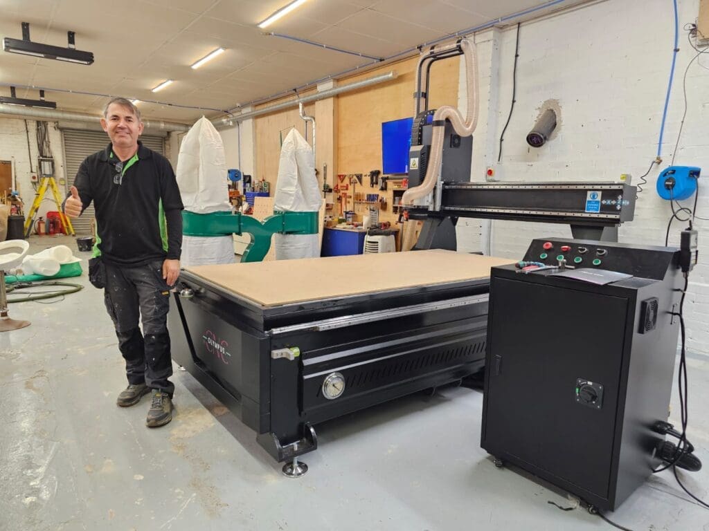 Olympus CNC Router Installation in Darlington