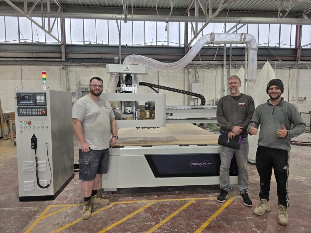 Pegasus 2142 ATC CNC router Installation in Newton Aycliffe