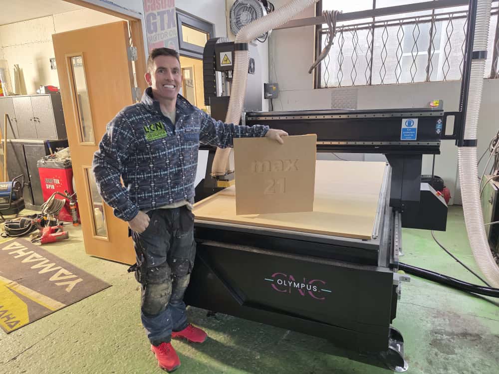 CNC Router Installation in Prudhoe