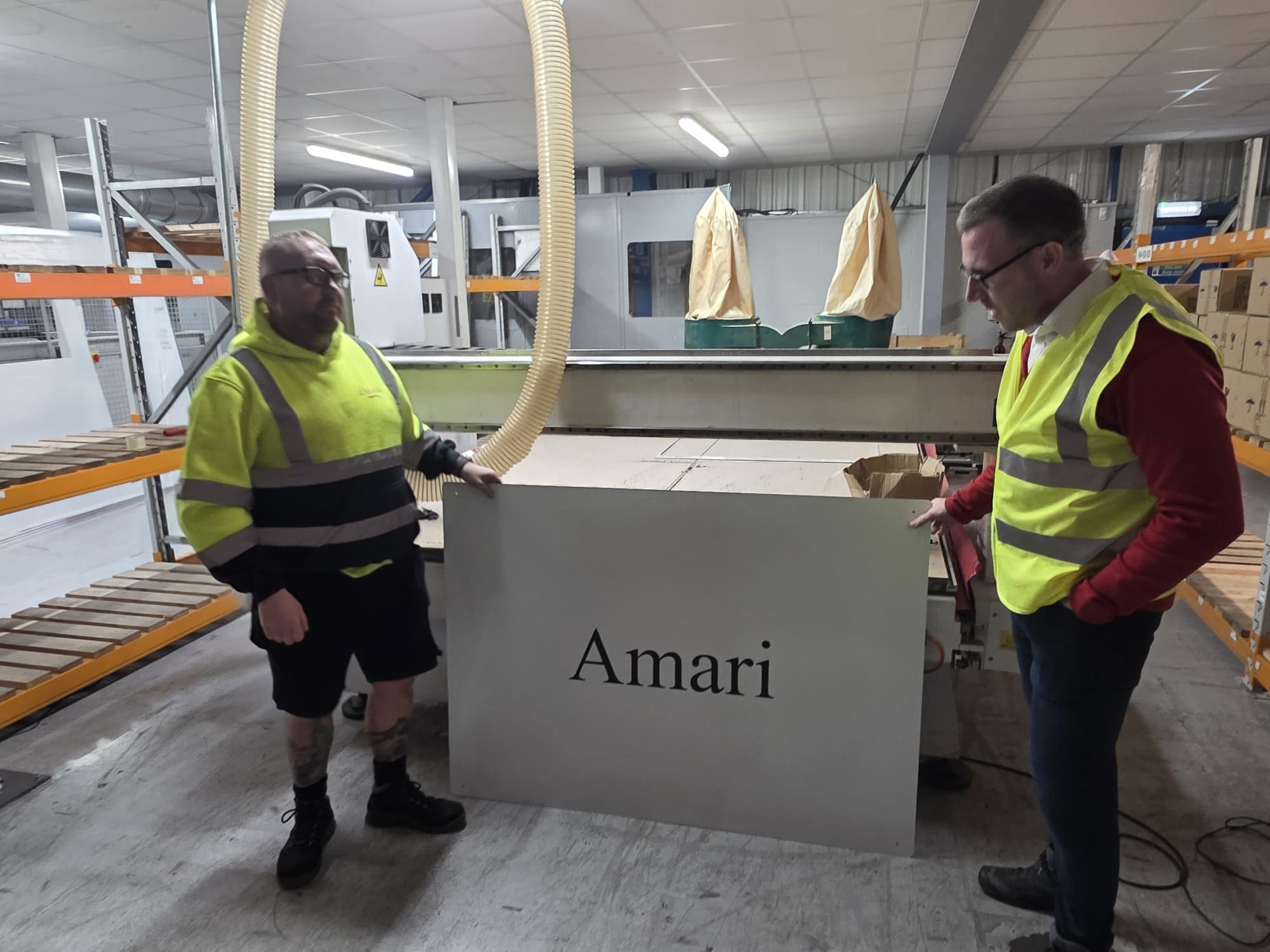 Pegasus ATC CNC Router Installation in Hebburn