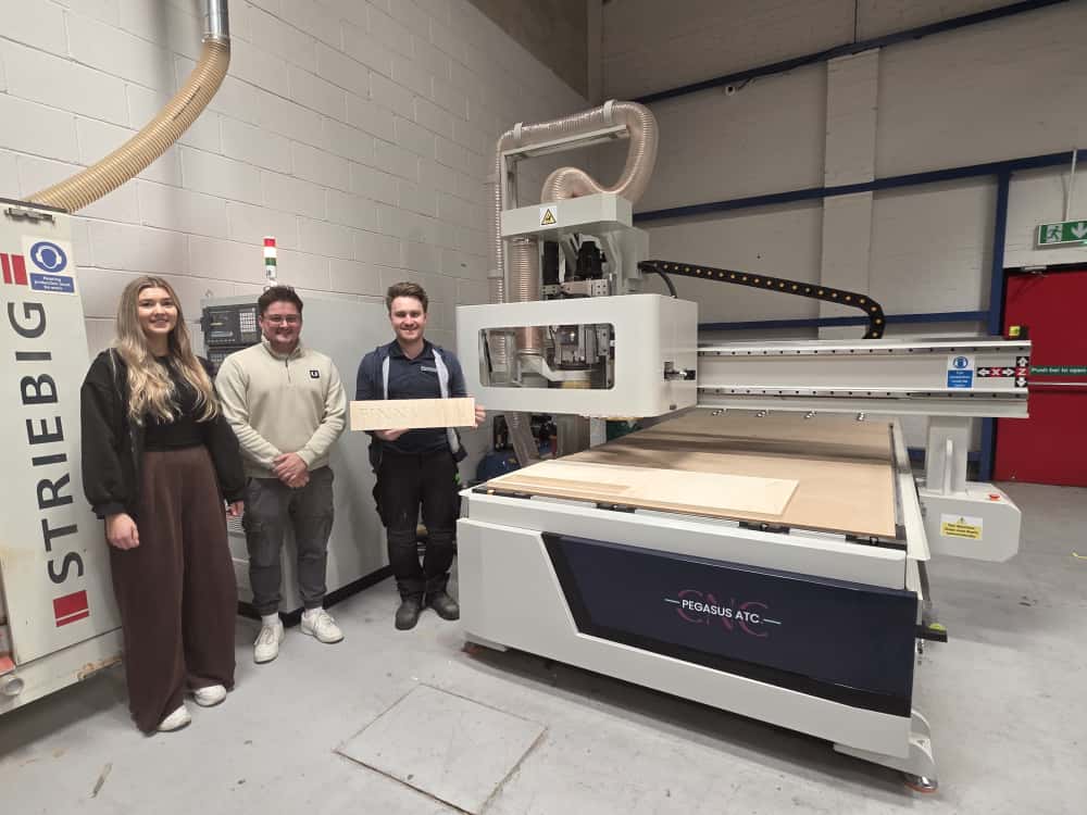 Pegasus ATC CNC Router Installation in Spennymoor