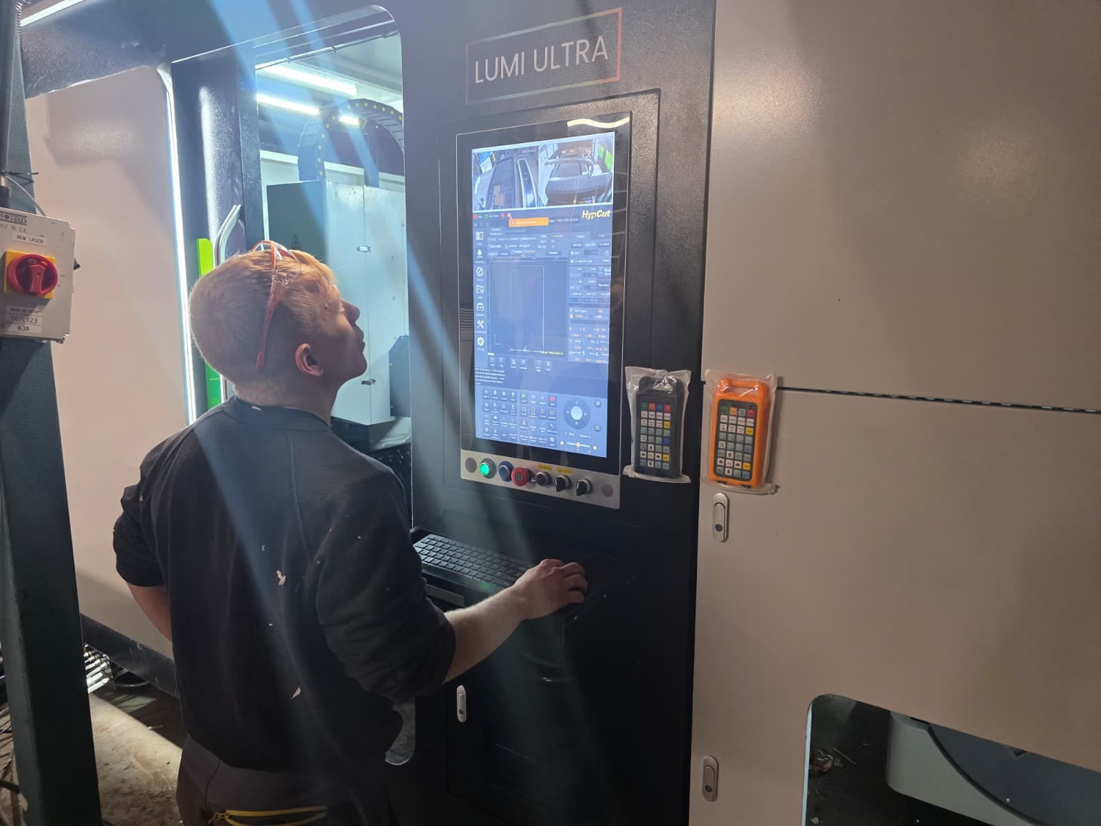 Lumi ULTRA Fibre Laser Cutter Installation in Glasgow