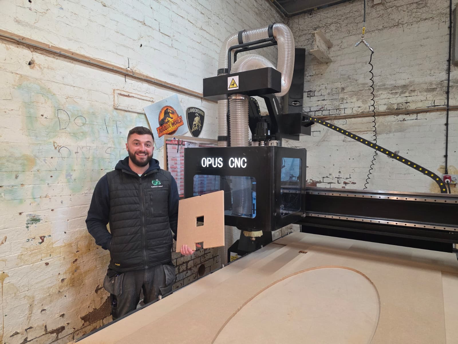 Olympus 1530 ATC CNC Router Installation in Cleckheaton