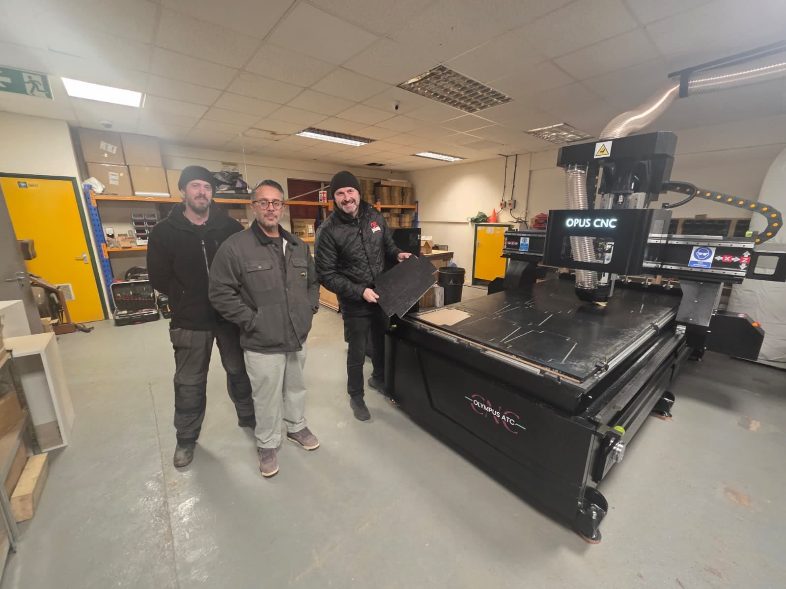 Olympus ATC CNC Router Installation In South Shields