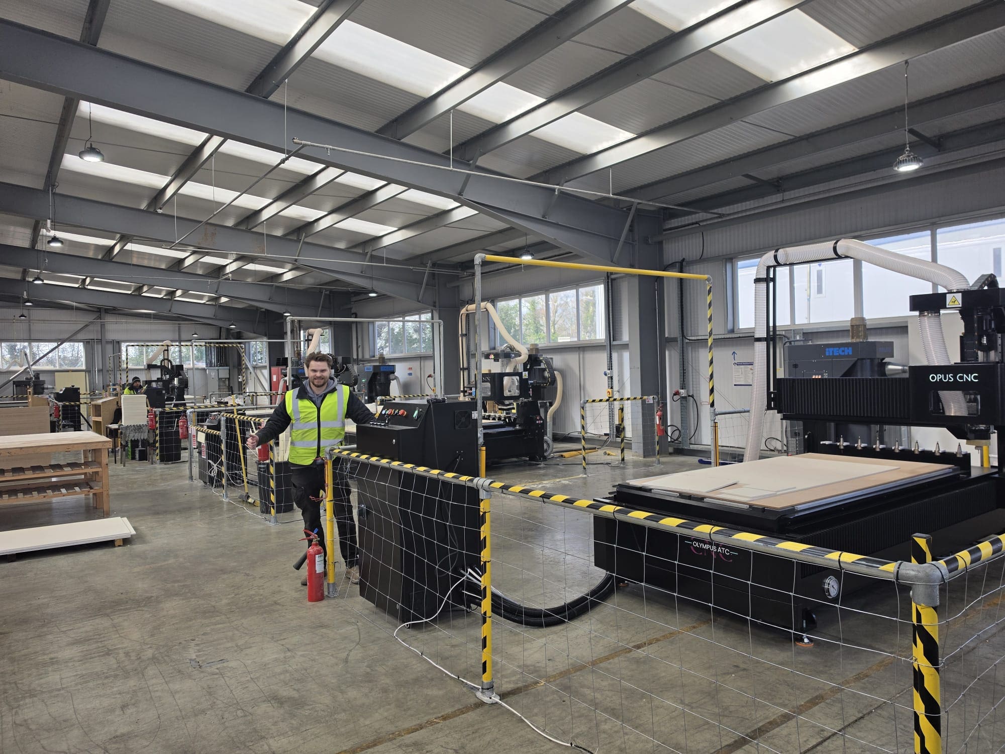 Olympus ATC CNC Router Installation In Gosberton