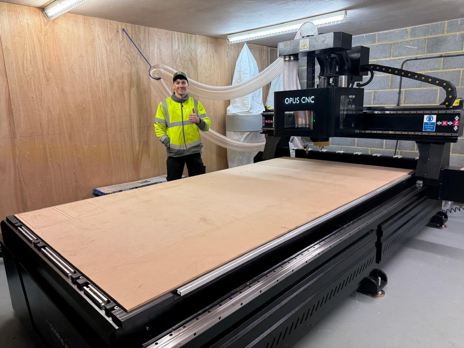 Olympus ATC CNC Router Installation in Aylesbury