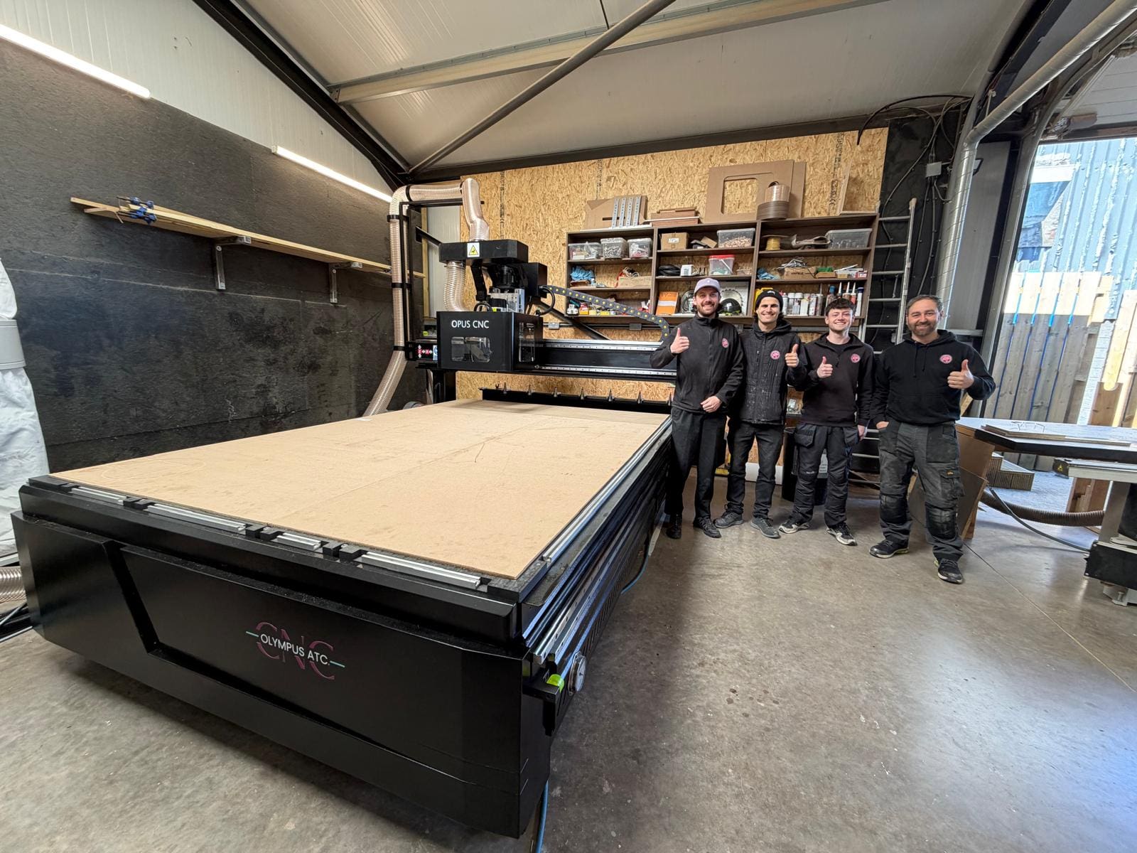 Olympus ATC CNC Router Installation in Dundee
