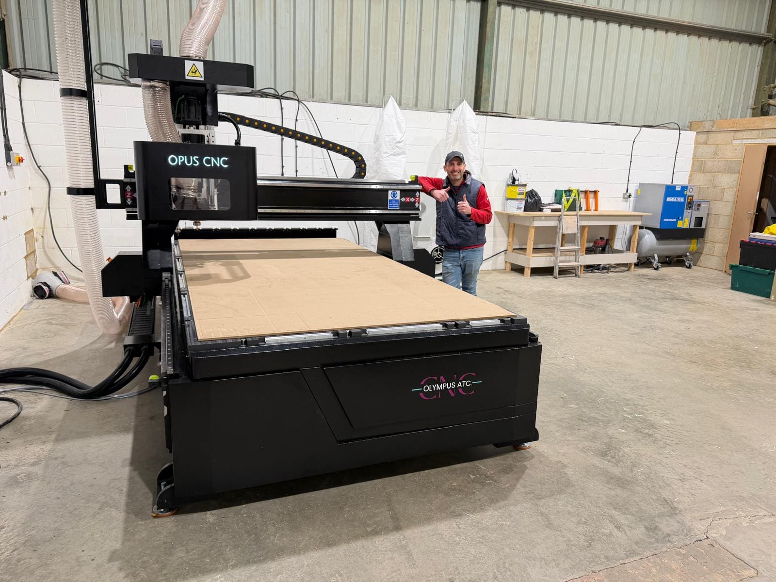 Olympus ATC CNC Router Installation in Essex