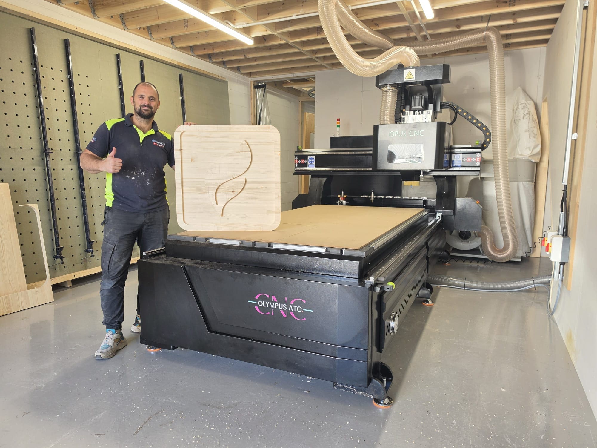 Olympus ATC CNC Router Installation in Wakefield