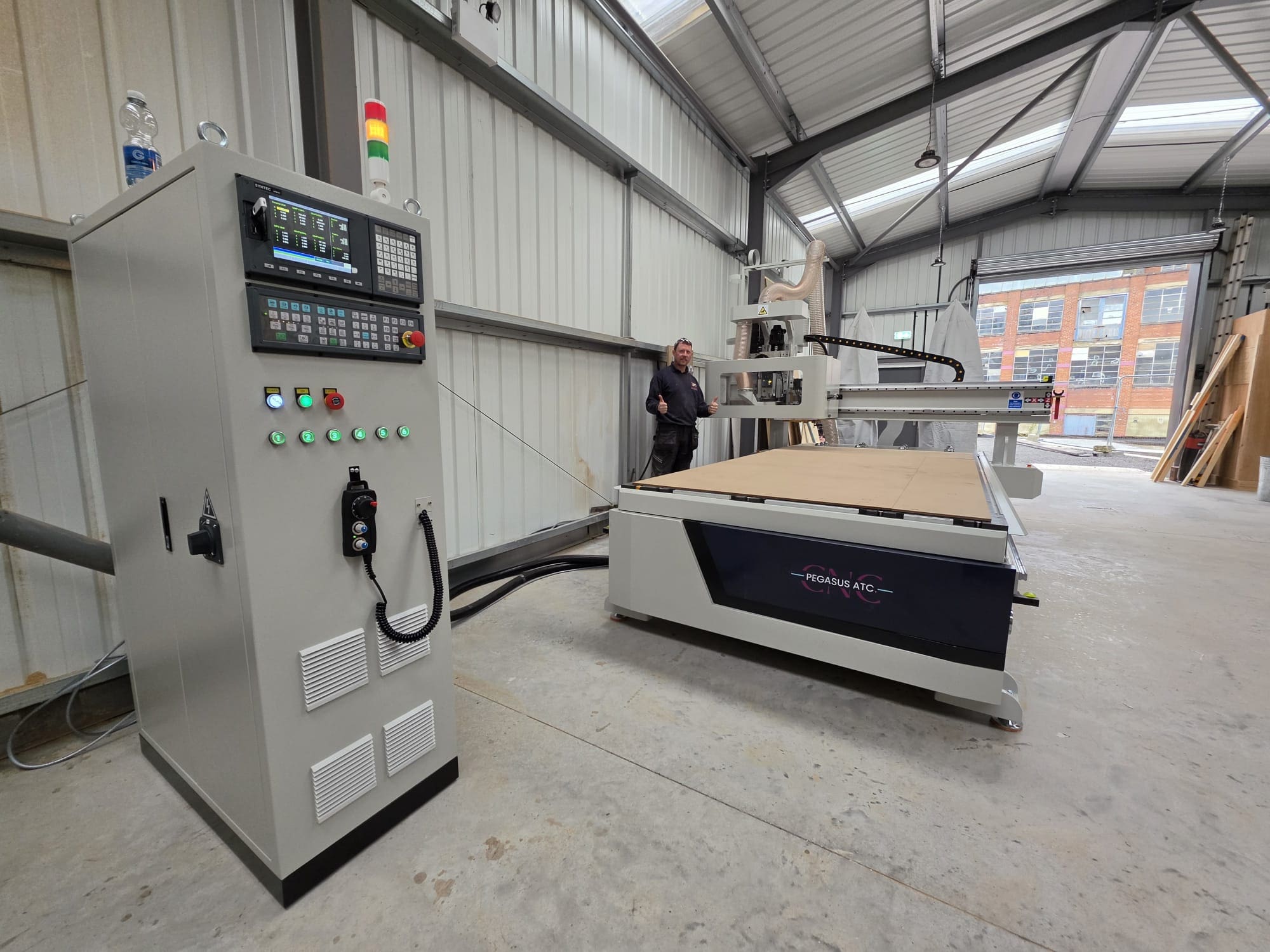 Pegasus ATC CNC Router Installation in Manchester