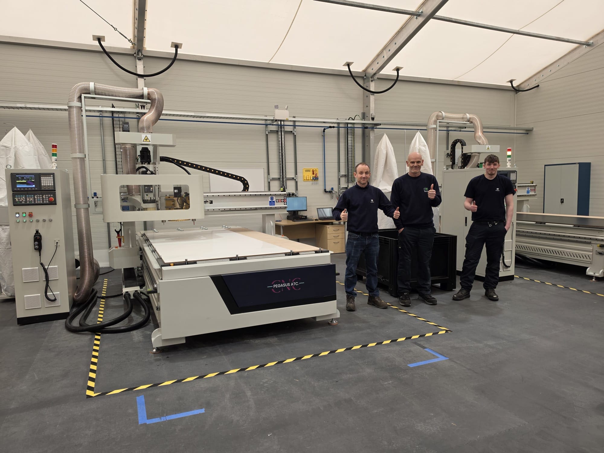 Pegasus ATC CNC Router Installation in Newton Aycliffe