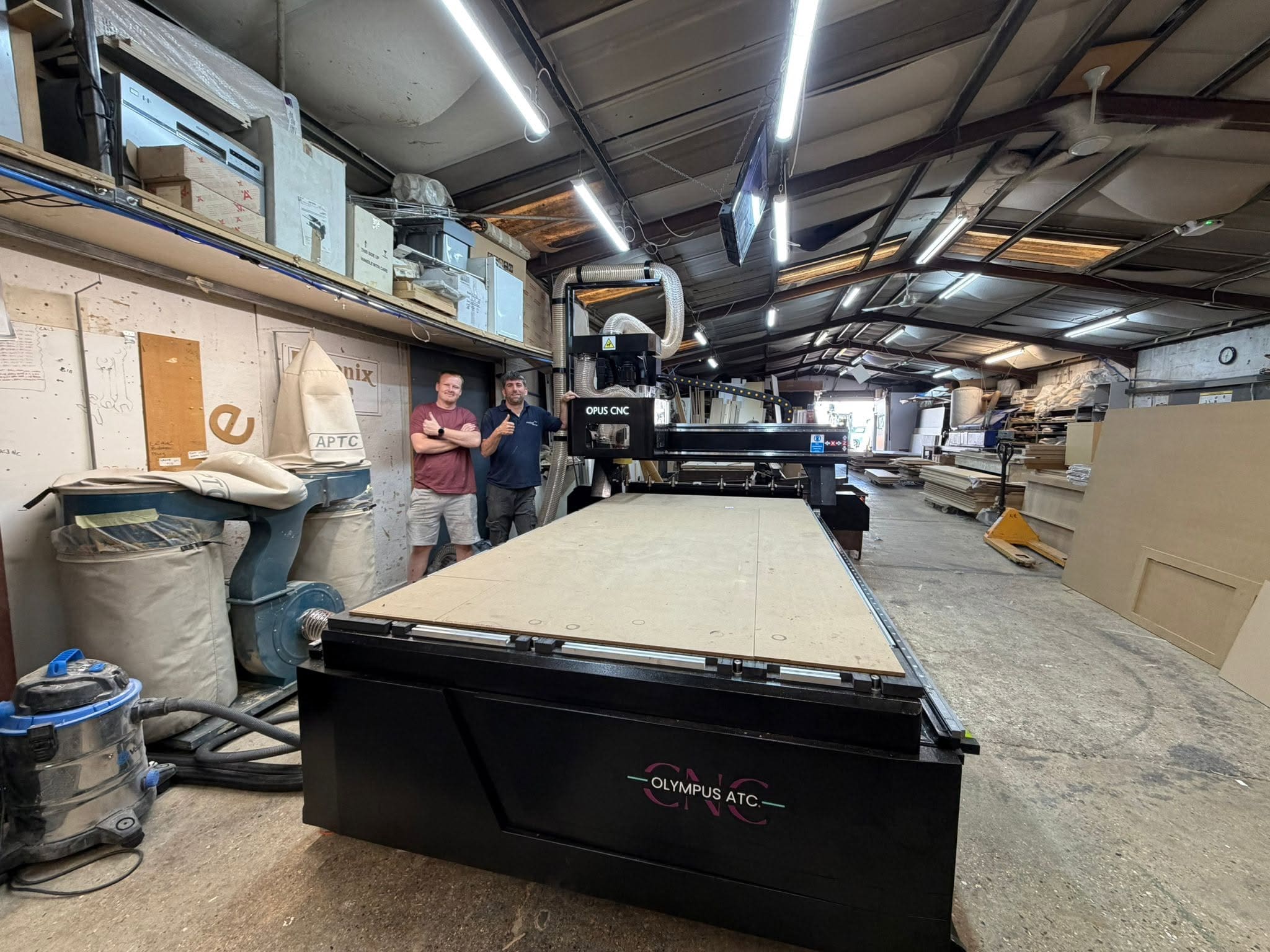 Olympus ATC CNC Router Installation in Essex