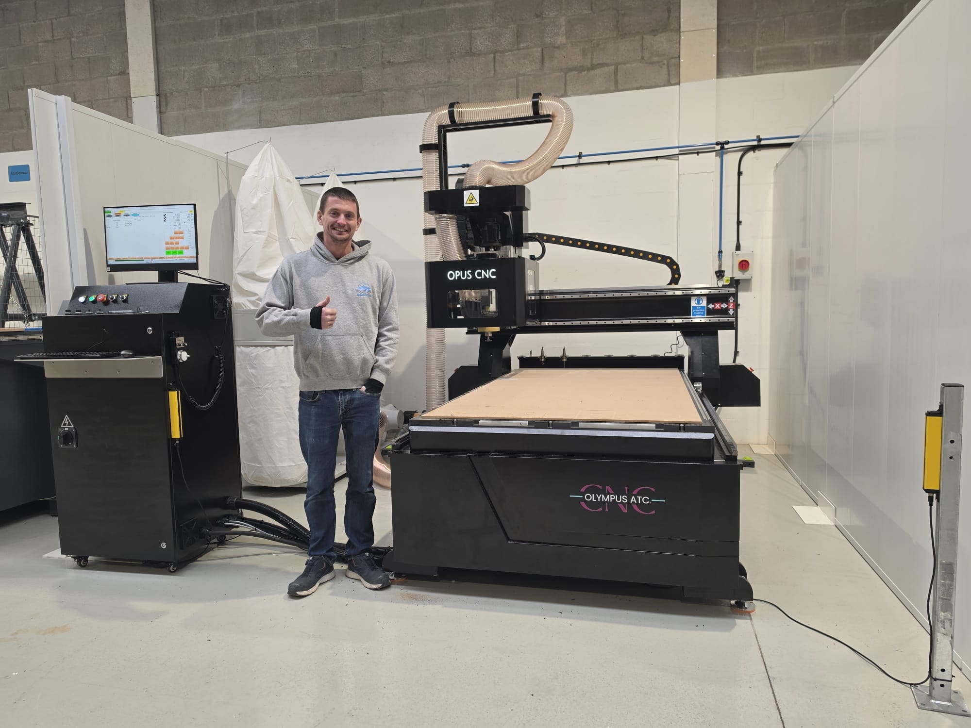 Olympus ATC CNC Router Installation in Glasgow