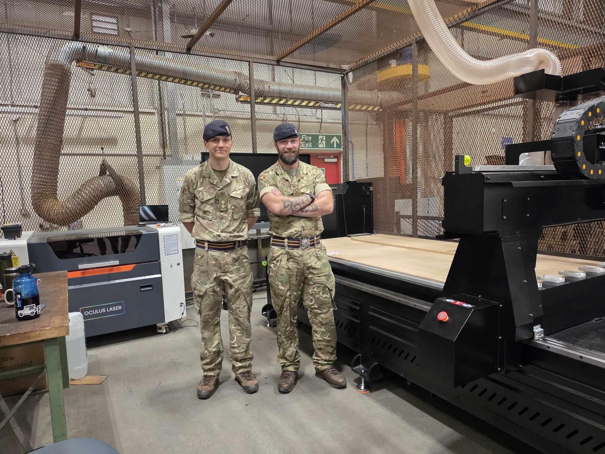 Olympus ATC CNC Router Installation in Tidworth