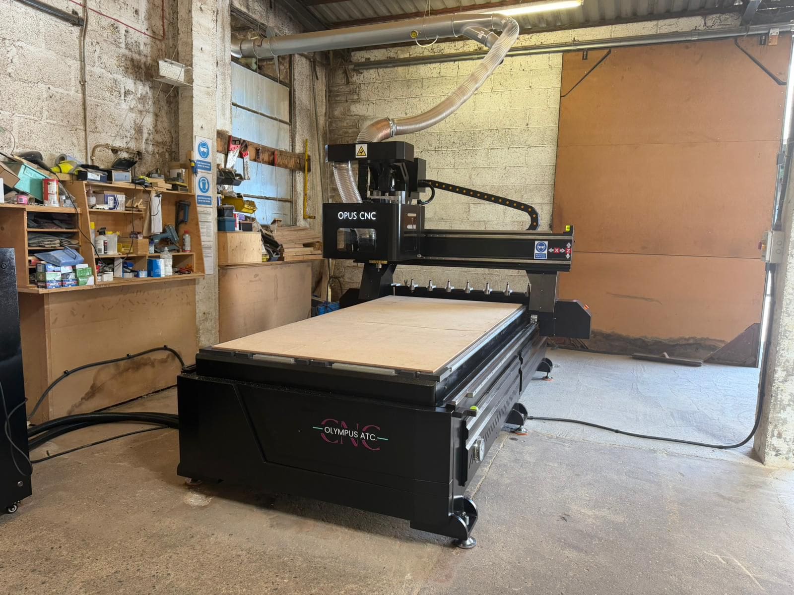 Olympus ATC CNC Router Installation in Weston-super-Mare